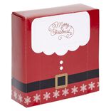 Serviette en papier x100 dans boîte Père Noël