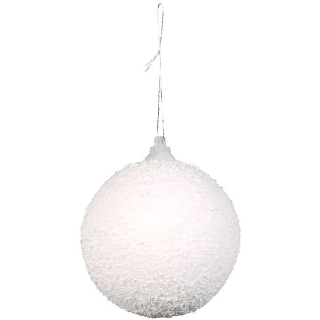Boule de No&euml;l imitation neige X3
