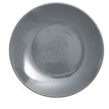 Assiette à dessert Madrid grès gris foncé Ø20cm