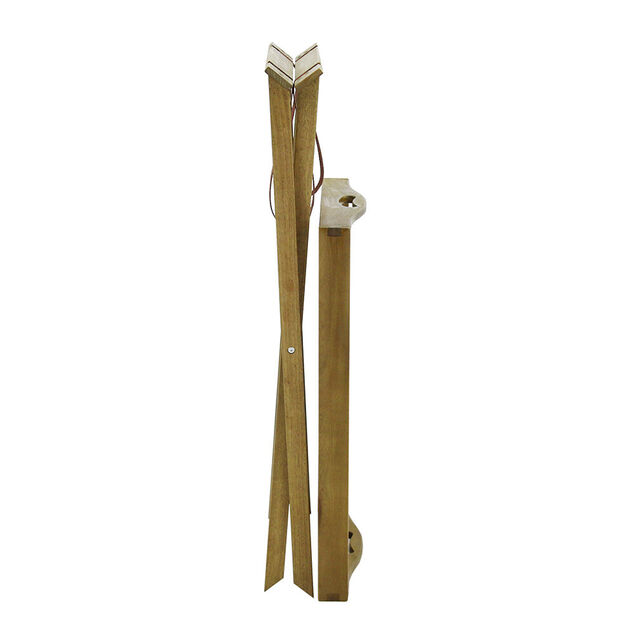 Desserte jardin Bali pliable marron 60x45xH75cm
