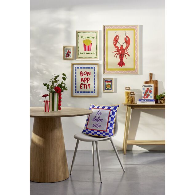 Affiche d&eacute;co x3 papier th&egrave;me cuisine 30x40cm (4 mod&egrave;les)