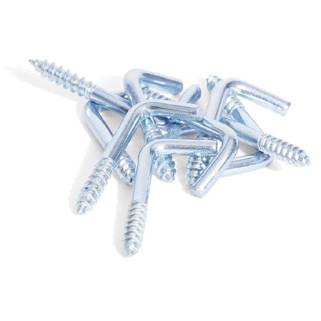 10 gonds &agrave; vis acier zingu&eacute; - 2,5x25 mm