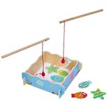 Jeu de p&ecirc;che magn&eacute;tique en bois