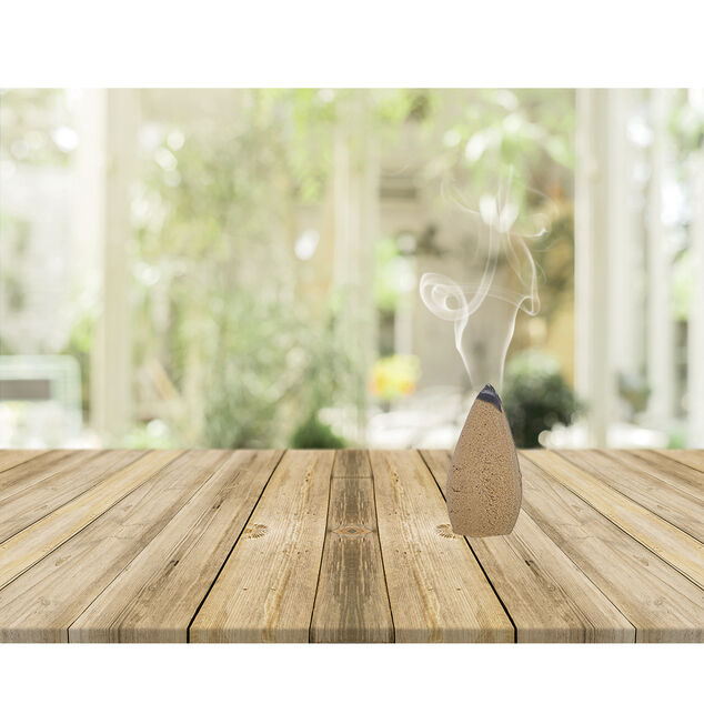 C&ocirc;ne encens citronnelle x8 - &Oslash;1,3xH2,7cm