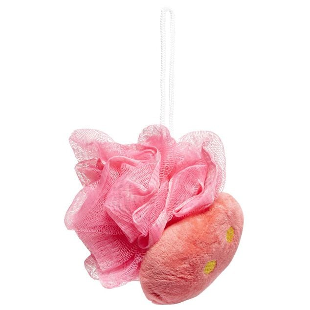 Fleur de douche &eacute;ponge fruit 3mod