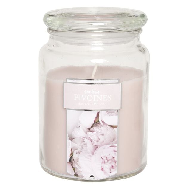 Bougie parfum&eacute;e bonbonni&egrave;re en verre