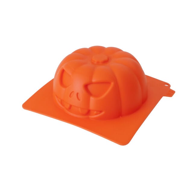 Moule en silicone grande citrouille 3D