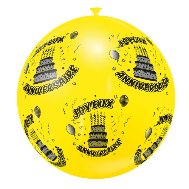 Ballon de baudruche Joyeux Anniversaire