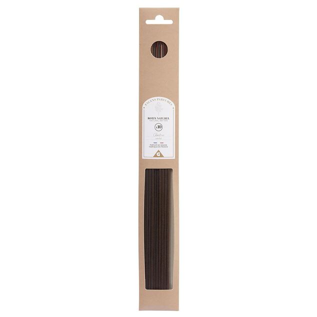 Encens marron senteur ambre patchouli L37cm x10