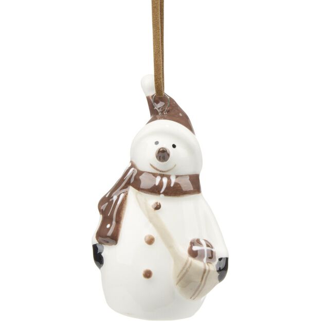 Figurine de No&euml;l &agrave; suspendre en dolomite (3 mod&egrave;les)