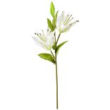 Fleur artificielle XL lys blanc H115cm