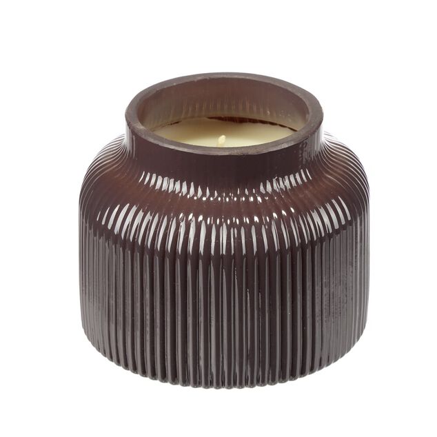 Bougie parfum&eacute;e verre collier dor&eacute; &Oslash;9xH7cm (6 mod&egrave;les)