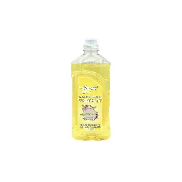 Nettoyant ménager citronnelle Boom surodorant 1L