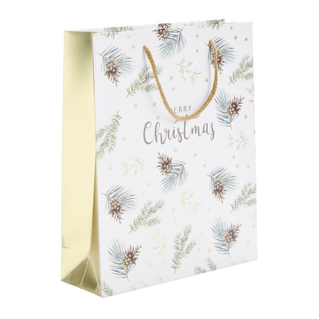 Sac cadeau de No&euml;l moyen mod&egrave;le H32cm (2 mod&egrave;les)