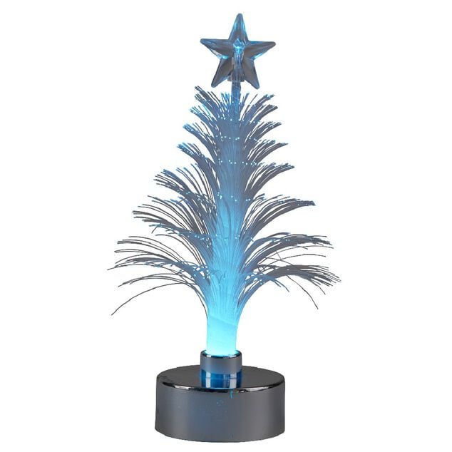 Sapin lumineux fibre optique multicolore