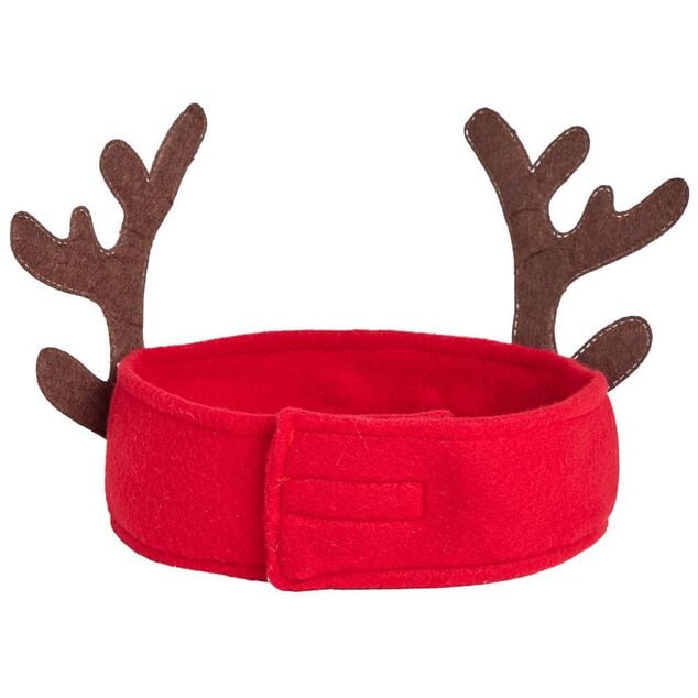Bandeau renne de Noël avec grelots