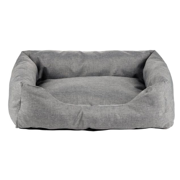 Couchage pour animal taille S L60X45XH18 cm gris