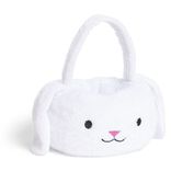 Panier de P&acirc;ques peluche lapin blanc