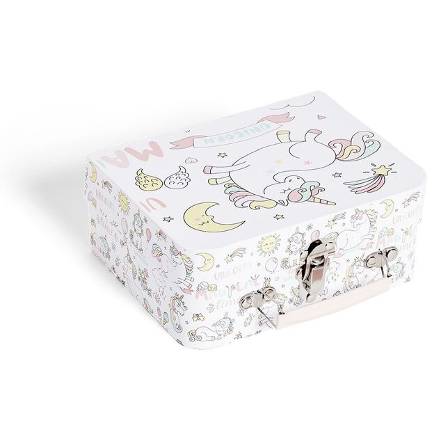 Mallette de transport enfant 20xH8,5x15,5cm - 2 mod&egrave;les