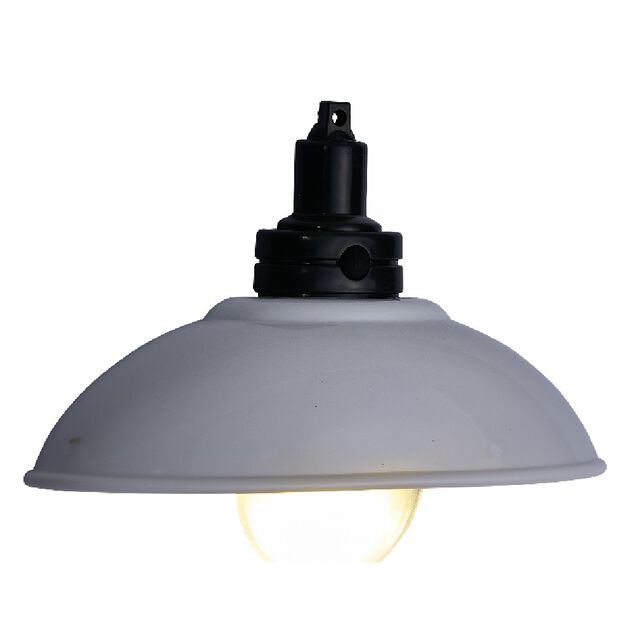 Lampe LED style abat jour vintage