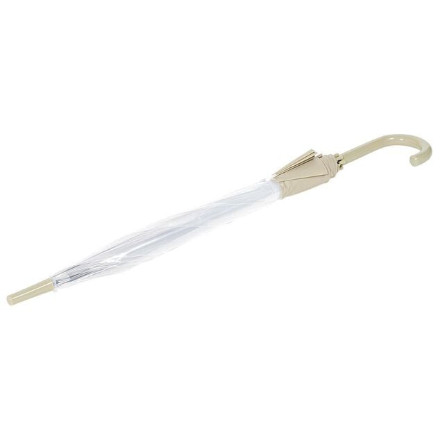 Parapluie canne transparent