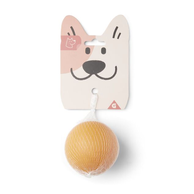 Jouet pour chien balle solide bleue &Oslash;7,5cm