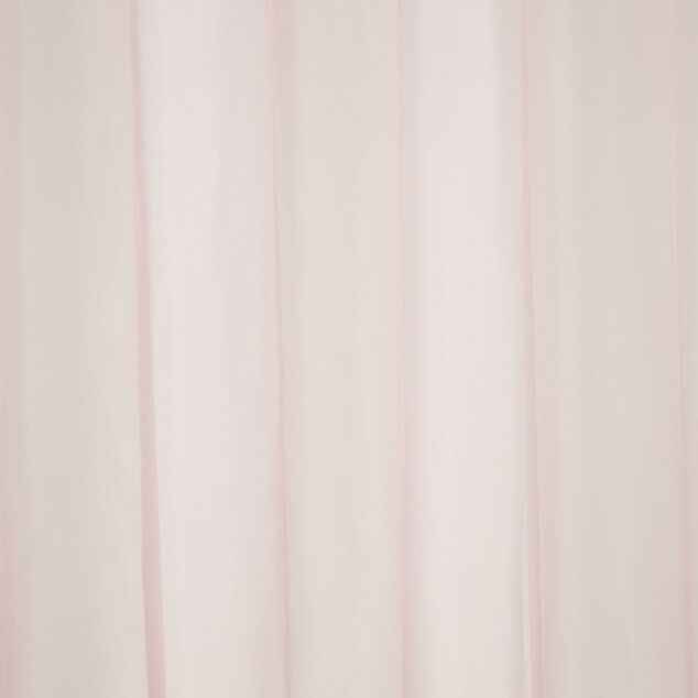 Voilage polyester 140x240cm rose