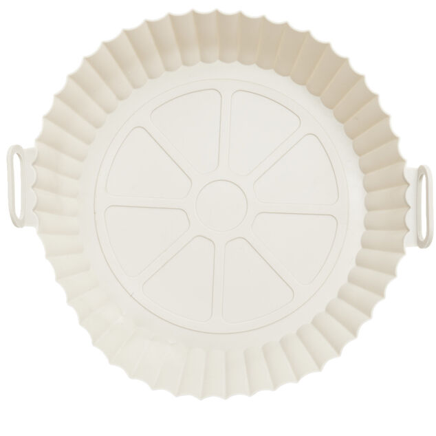 Moule en silicone rond &Oslash;20xH5cm sp&eacute;cial friteuse sans huile et four