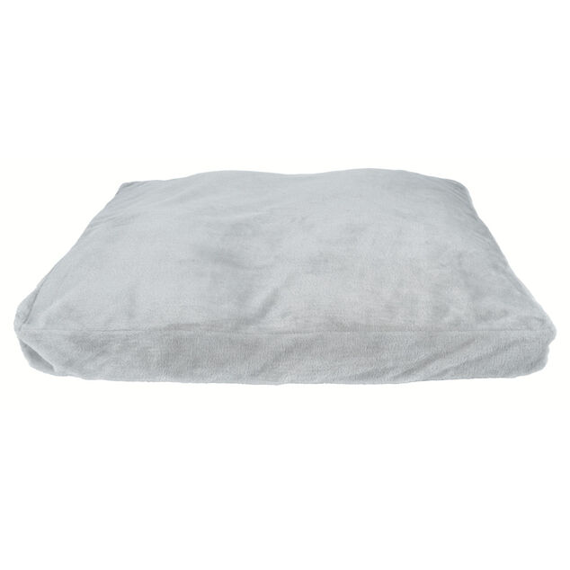 Couchage chien XL tissu gris 80x110cm