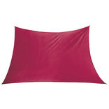 Voile d'ombrage rectangulaire Gala 300x400cm rouge