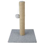 Griffoir pour chat avec pompon suspendu