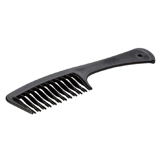 Peigne double plastique noir L26 cm