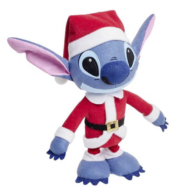 D&eacute;coration de No&euml;l &agrave; poser Disney Stitch jambes extensibles 42x17xH73cm