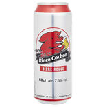 Bière rouge Rince Cochon forte 7,5% fruits rouges canette 50cl