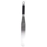 Spatule longue en inox avec manche plastique L.35cm