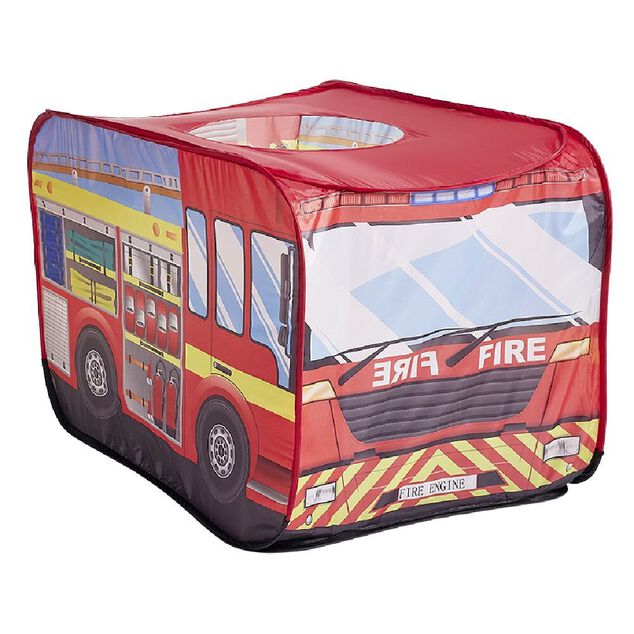 Piscine &agrave; balles camion pompier 110x70xH70cm