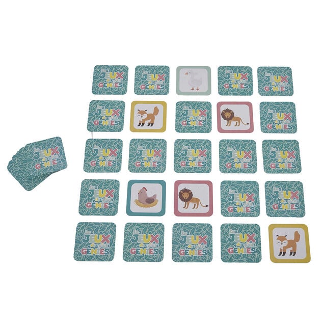 Les jeux des Petits G&eacute;nies 4 plateaux en bois