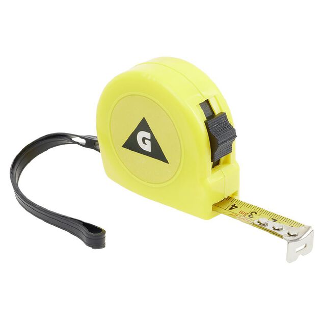 M&egrave;tre ruban jaune 3m