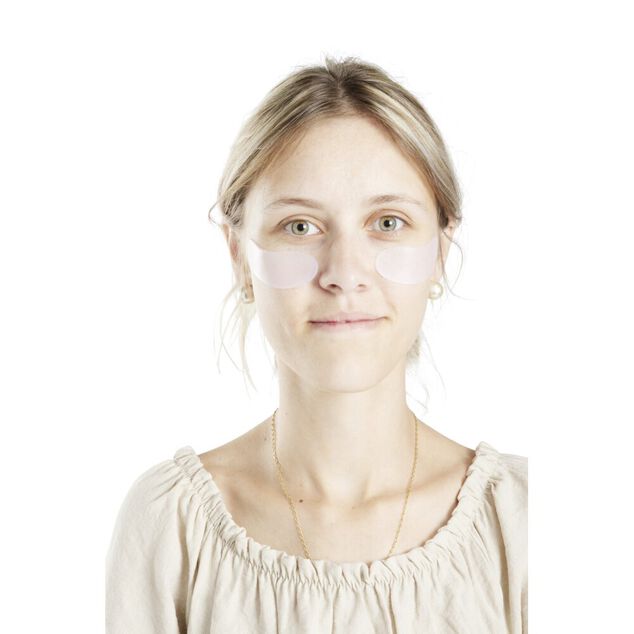 Patch anti-cernes contour des yeux 1 paire silicone réutilisable lavable