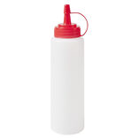 Bouteille à sauce 250ml plastique souple Ø4,5xH18cm