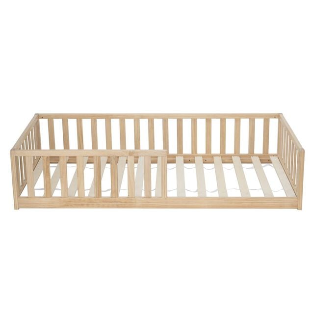 Lit enfant en bois Nicolas 198x96xH45cm