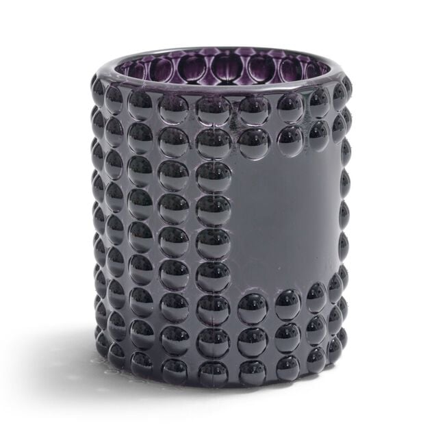 Bougeoir bubble noir &Oslash;7,8cm
