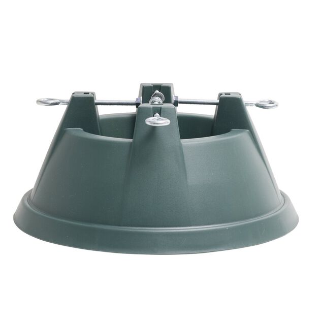Pied de sapin plastique vert avec r&eacute;servoir &Oslash;38xH17cm