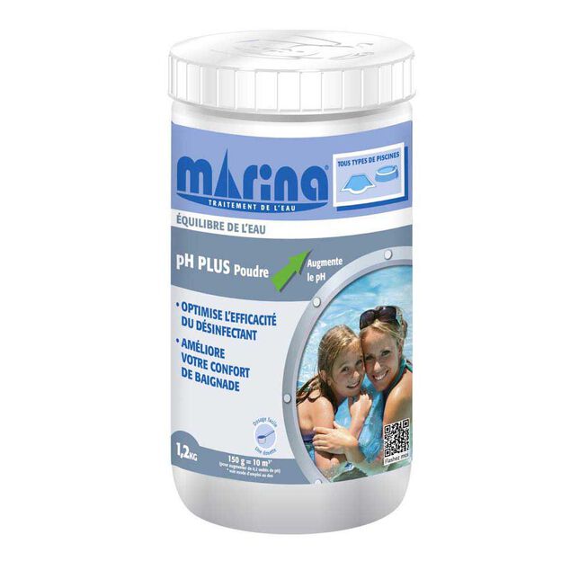 Correcteur pH PLUS en poudre Marina