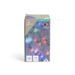 Guirlande lumineuse intérieur diamant 80LED multicolores 7,9m