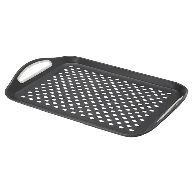 Plateau anti d&eacute;rapant gris