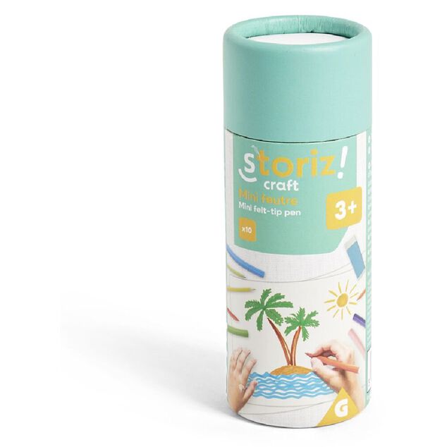 Mini feutre coloré x10