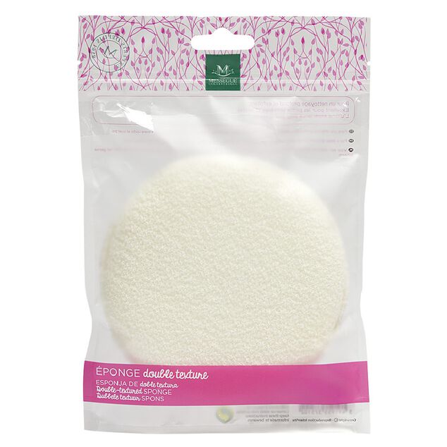 Éponge corps ovale blanche