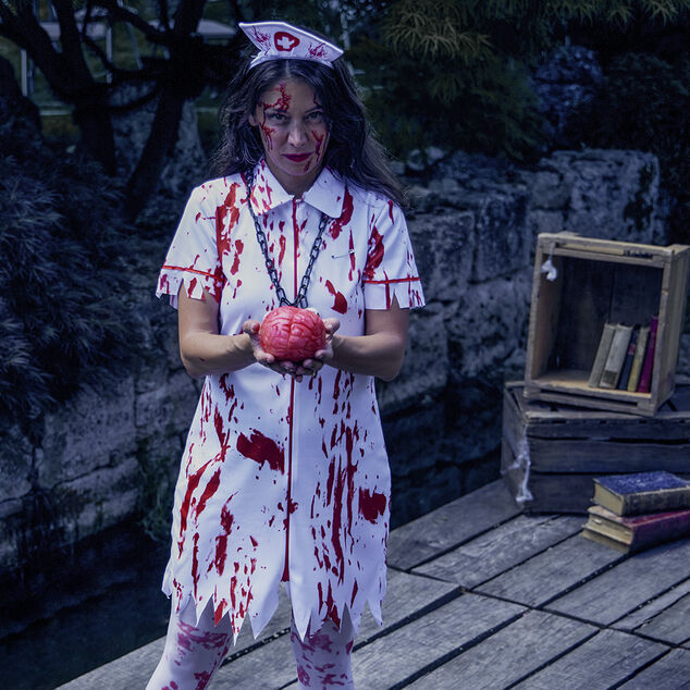 D&eacute;guisement infirmi&egrave;re zombie taille L