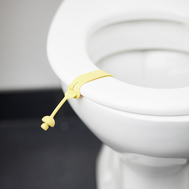 Lève couvercle de toilette en silicone L24cm (4 modèles)